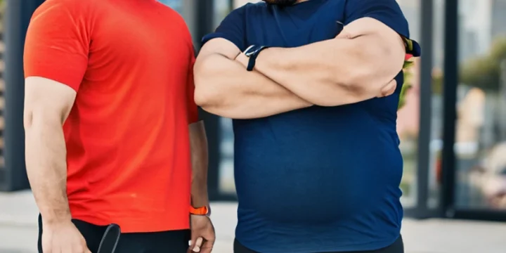 Two celebrity people with shocking weight loss journey