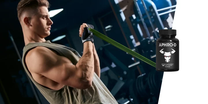 Training arm with resistance band, Aphro-D product