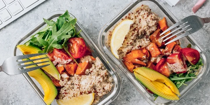 A person who is about to eat a paleo meal from best paleo meal delivery service