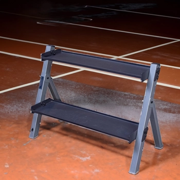 Body-Solid Dumbbell and Kettlebell Rack