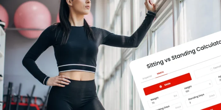 CALORIES BURNED CALCULATOR SITTING VS STANDING featured image