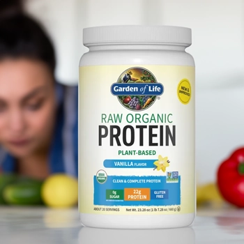 CTA of Garden of Life Raw Organic Protein (Best Sugar-Free)