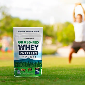 Grass-Fed Naked Whey Protein Powder Isolate by Opportuniteas