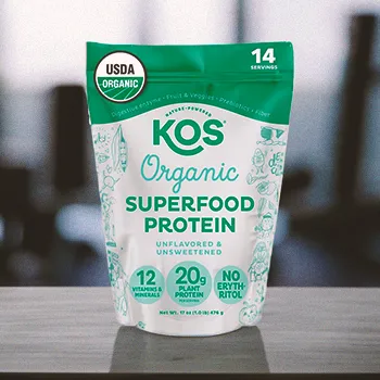 KOS Organic Plant Protein Unflavored & Unsweetened
