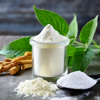 white powder in a spoon