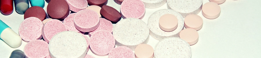 Pills in a basket