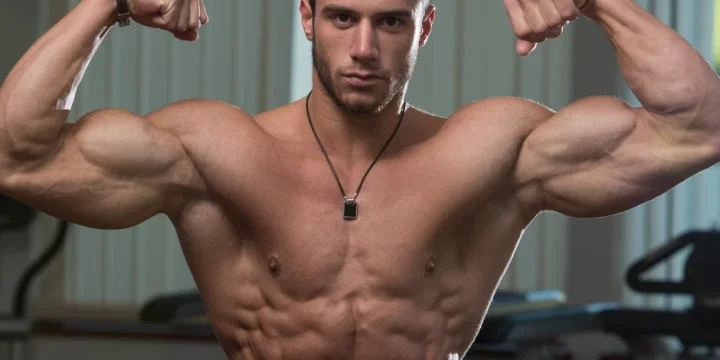 A body builder who uses Superhero X12