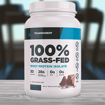 Transparent Labs Grass-Fed Whey Protein Powder