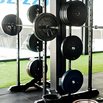 A smith machine with good weight capacity