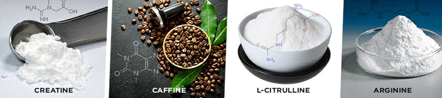 Different ingredients inside the pre-workout supplement that benefits the user