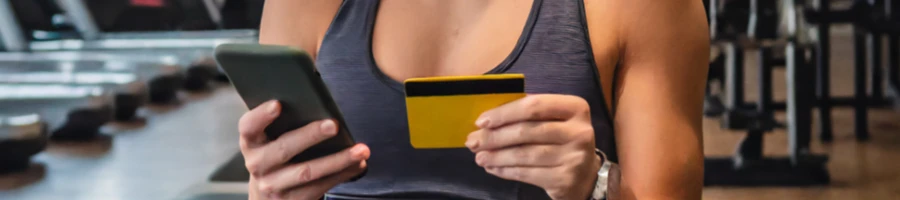 Buying online using a smartphone